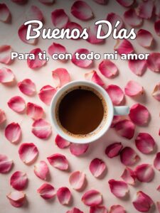Buenos mensajes de buenos días para mi amor