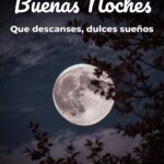 buenas noches que descanses, dulces sueños