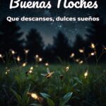 buenas noches que descanses, dulces sueños