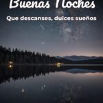 buenas noches que descanses, dulces sueños