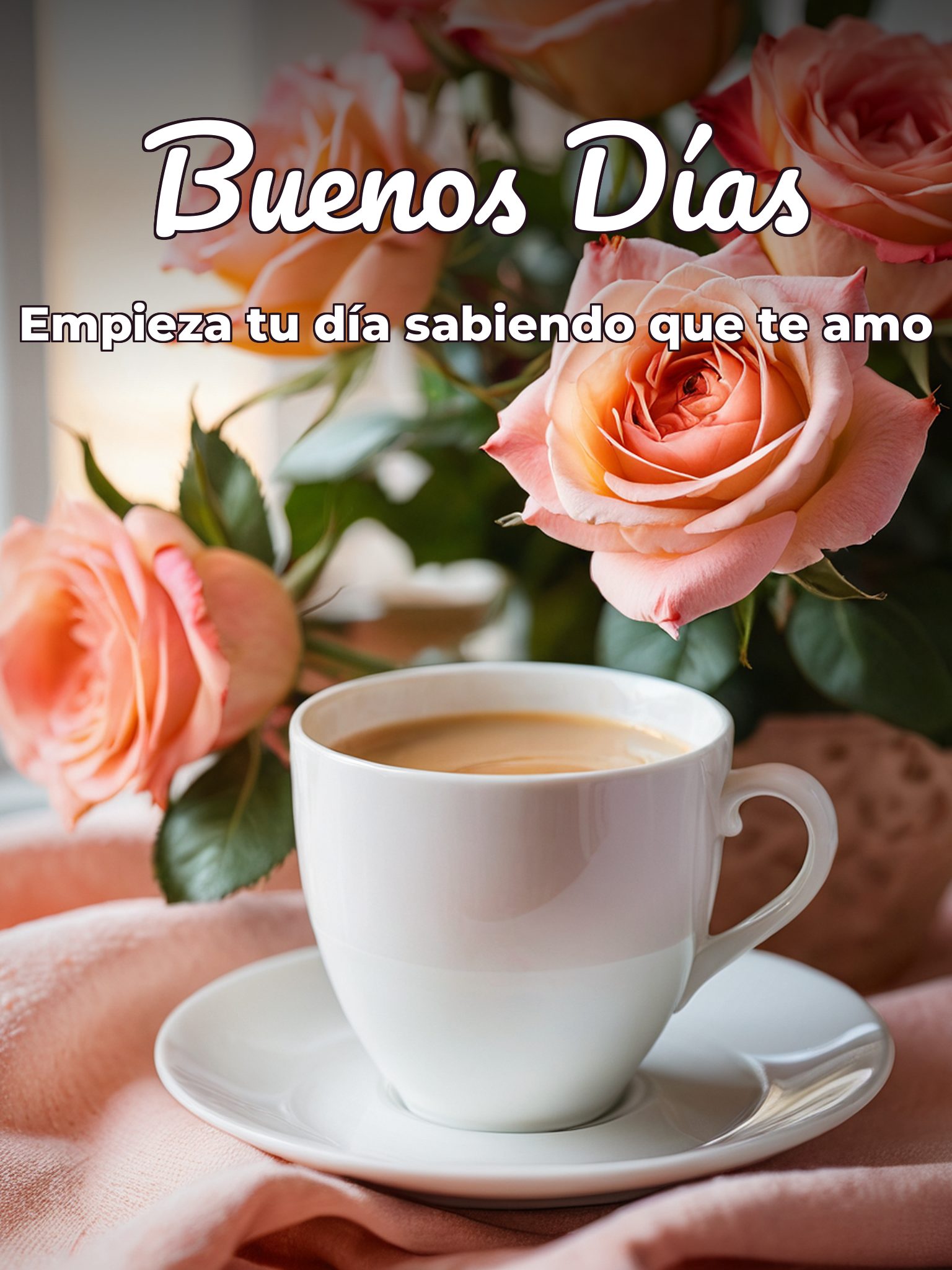 Buscar imágenes de buenos días mi amor para Facebook