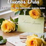 buenos días empieza tu día sabiendo que te amo