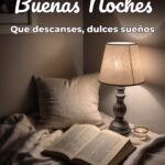 buenas noches que descanses, dulces sueños