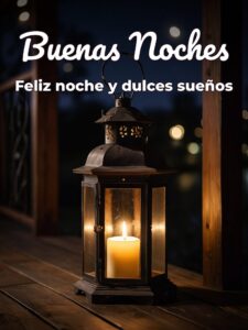 Como dar buenas noches para celular