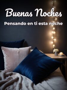 Como dar las buenas noches a mi novio