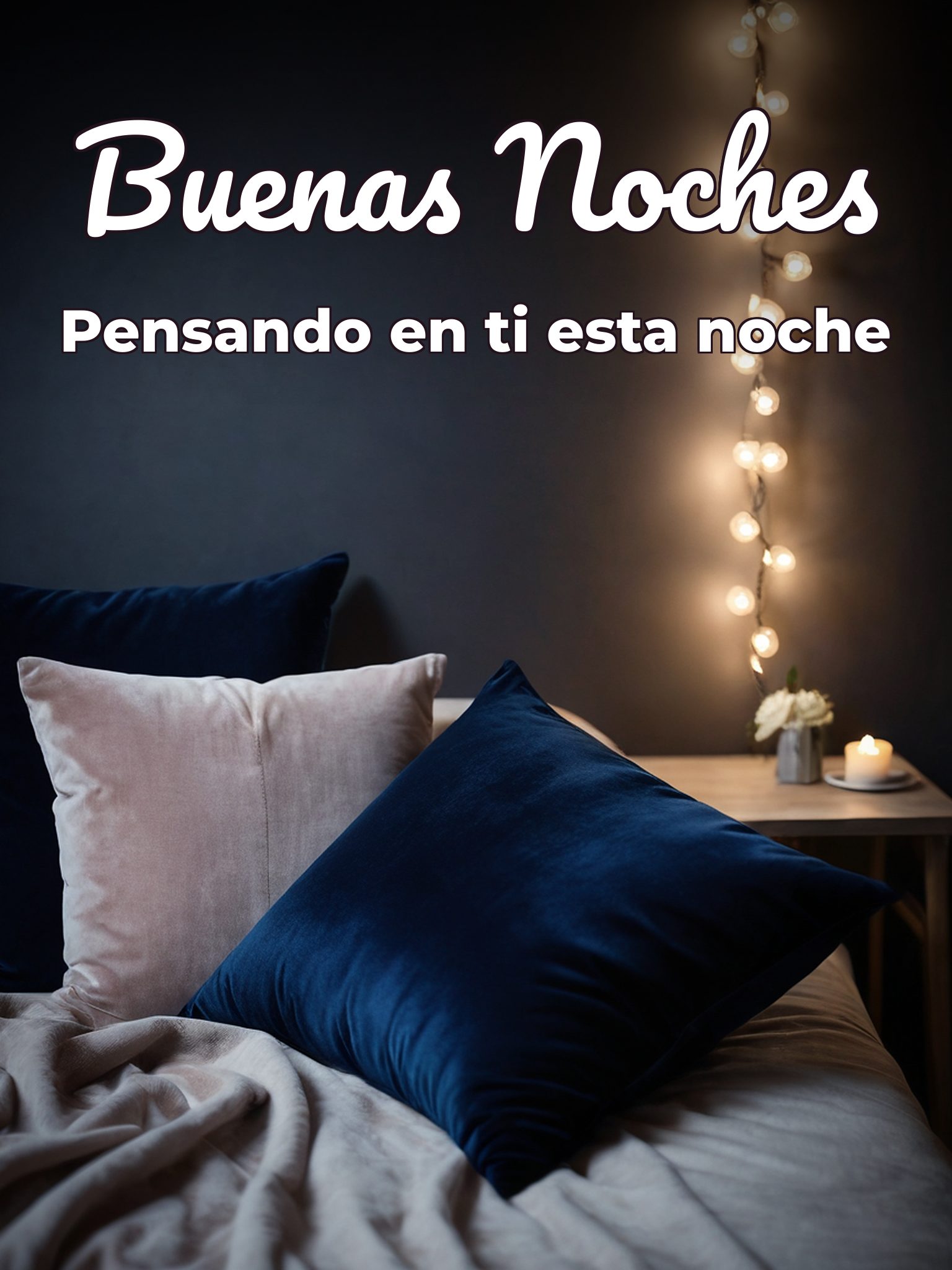 Como dar las buenas noches a mi novio