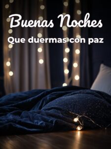 Como dar las buenas noches para celular