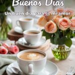 buenos días un buen día para ti, mi amor