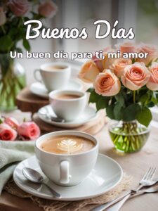 Como dar los buenos días a tu novia