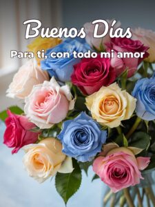 Como dar los buenos días a tu novia para una amiga