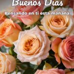 buenos días pensando en ti esta mañana