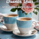 buenos días un buen día para ti, mi amor