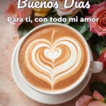 buenos días para ti, con todo mi amor