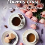 buenos días un buen día para ti, mi amor