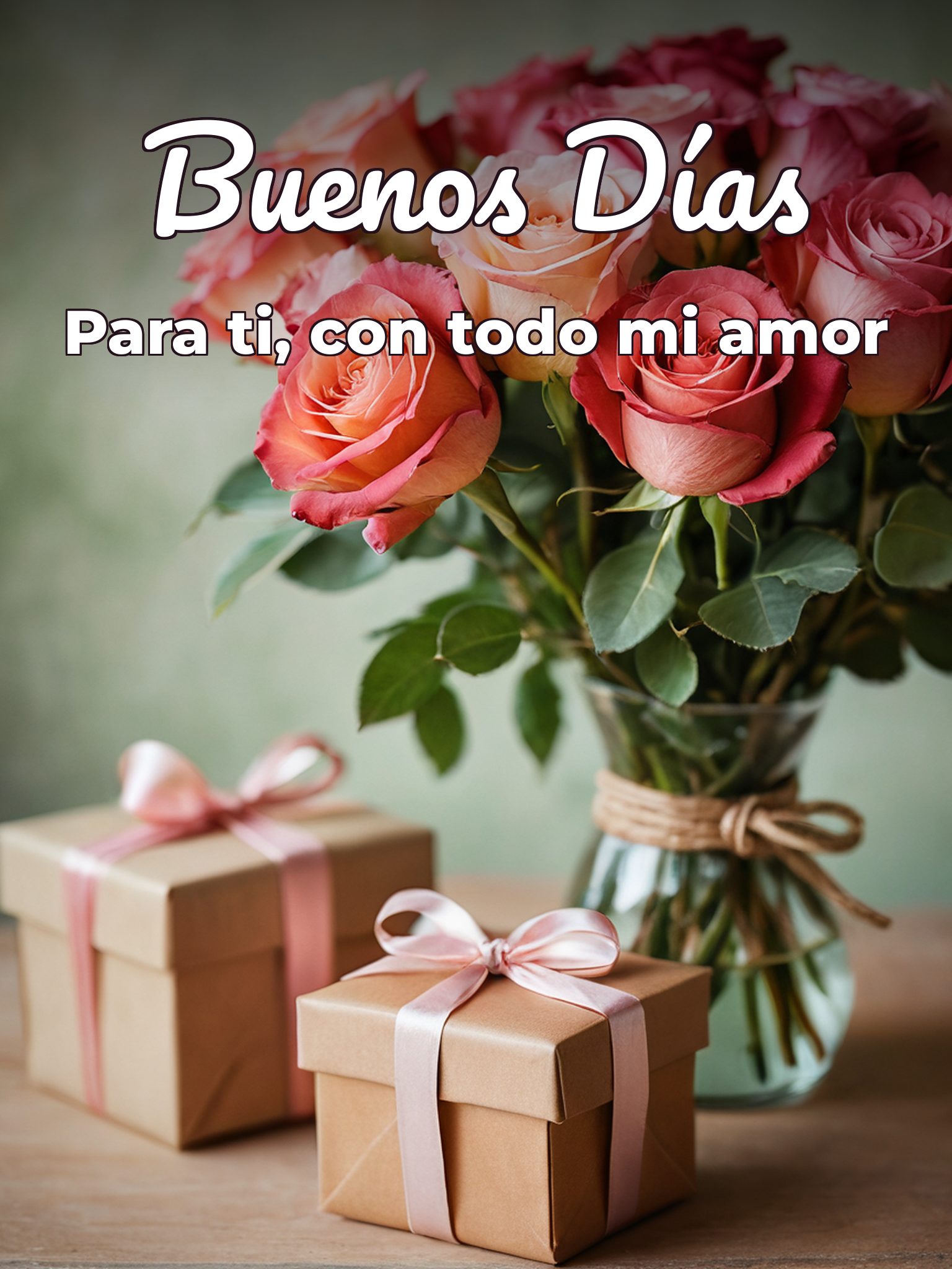 Como dar los buenos días para mi amor