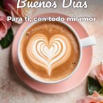 buenos días para ti, con todo mi amor