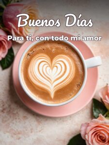 Como dar un buenos días para enamorar para una amiga