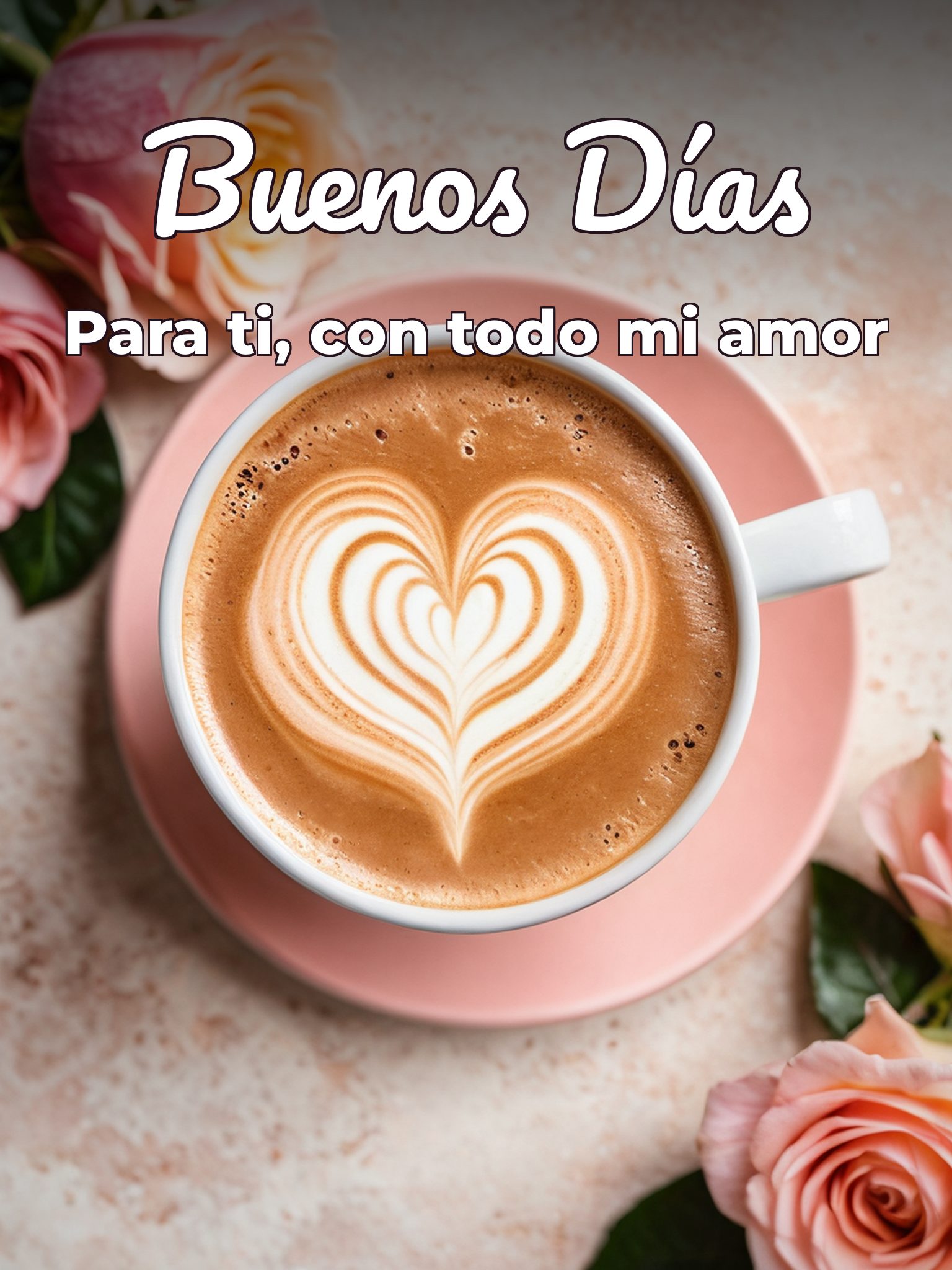 Como dar un buenos días para enamorar para una amiga