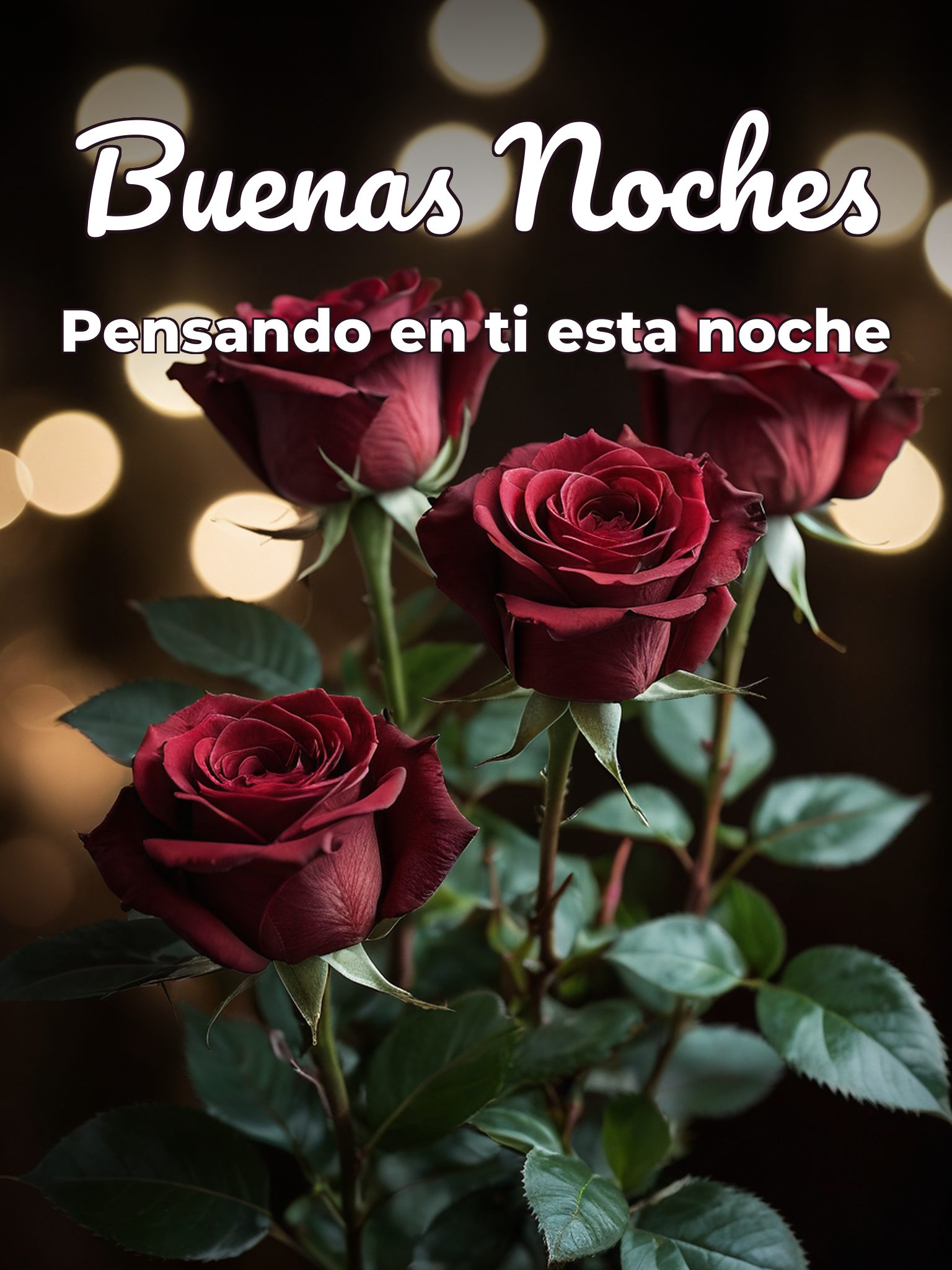Como darle las buenas noches a mi novia para WhatsApp