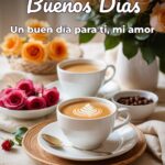 buenos días un buen día para ti, mi amor