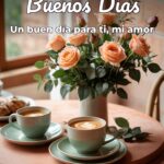 buenos días un buen día para ti, mi amor