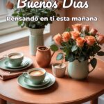 buenos días pensando en ti esta mañana