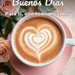 buenos días para ti, con todo mi amor