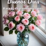 buenos días para ti, con todo mi amor