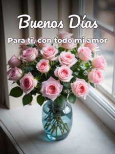 Como decir buenos días con amor para una amiga