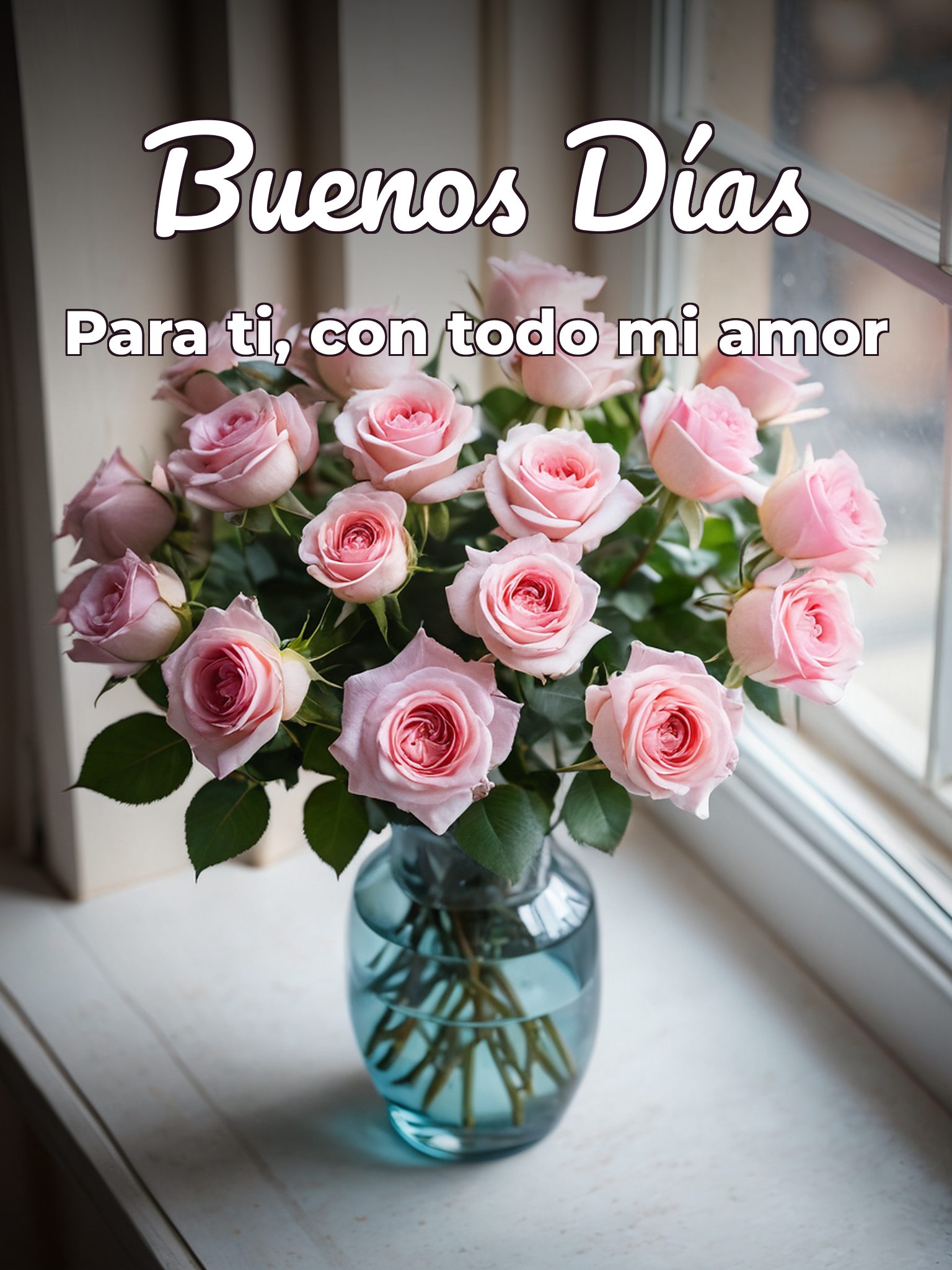 Como decir buenos días con amor para una amiga