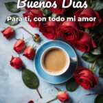 buenos días para ti, con todo mi amor