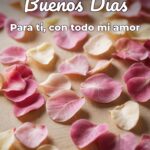 buenos días para ti, con todo mi amor
