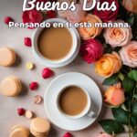 buenos días pensando en ti esta mañana
