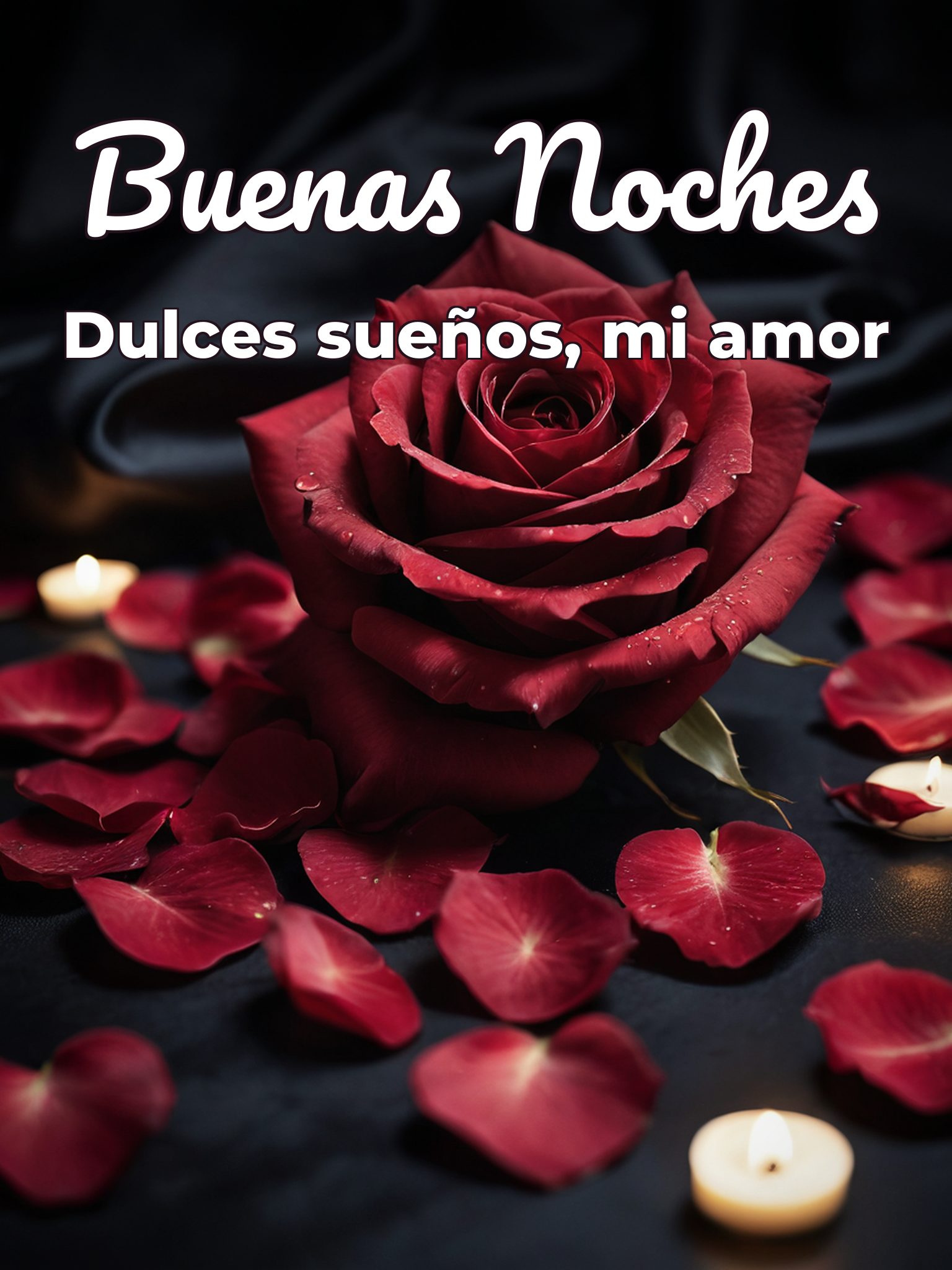 Como desearle buenas noches a mi novia
