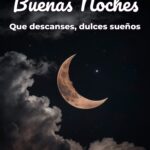 buenas noches que descanses, dulces sueños