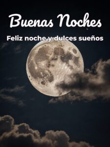 Cosas bonitas de buenas noches para celular