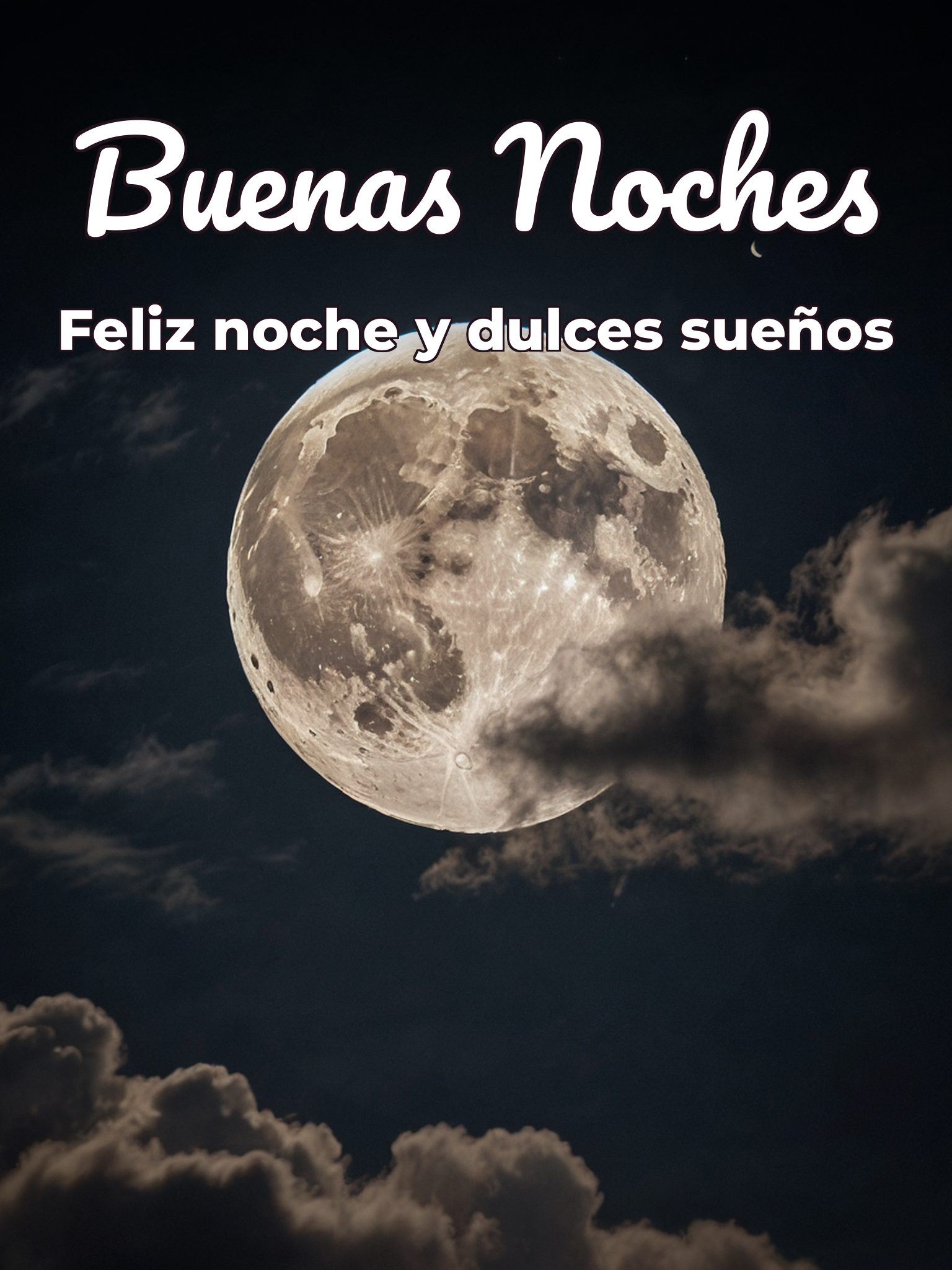 Cosas bonitas de buenas noches para celular