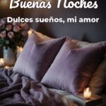 buenas noches dulces sueños, mi amor
