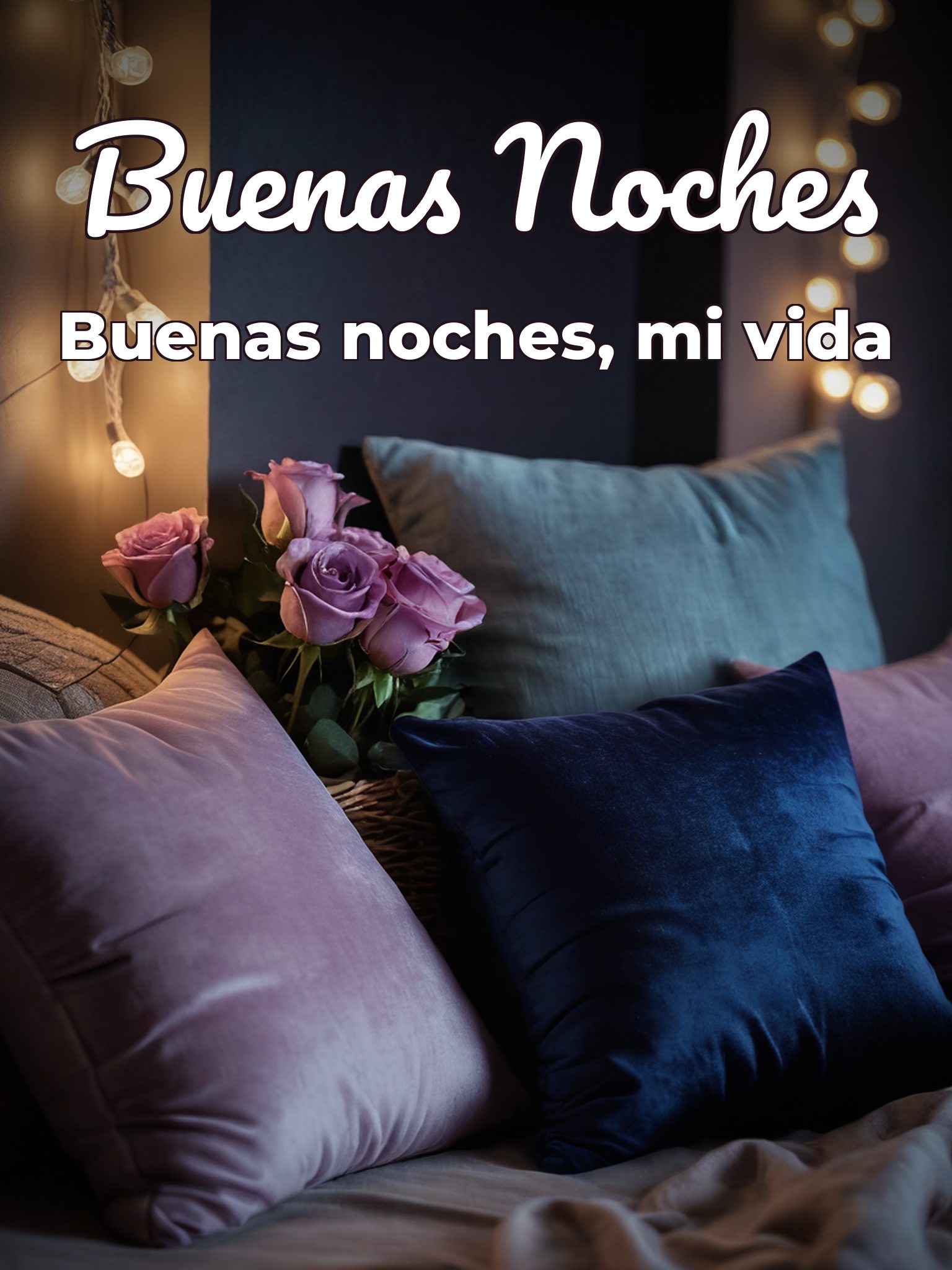 Cosas bonitas para decirle a tu novia de buenas noches para Facebook