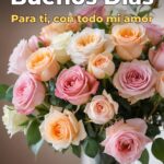 buenos días para ti, con todo mi amor