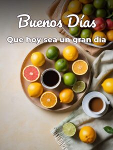D buenos días para una amiga