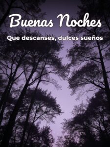 Dar la buenas noches para WhatsApp