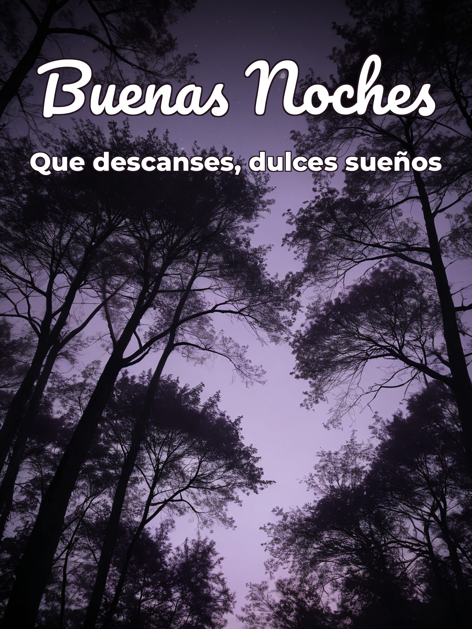 Dar la buenas noches para WhatsApp