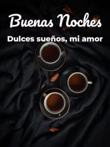 Dar las buenas noches a tu amor para celular