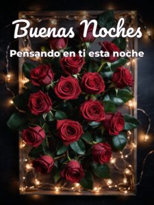 Dar las buenas noches a tu novia