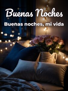 Dar las buenas noches a tu novia para WhatsApp