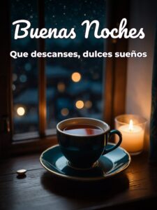 Dar las buenas noches para celular