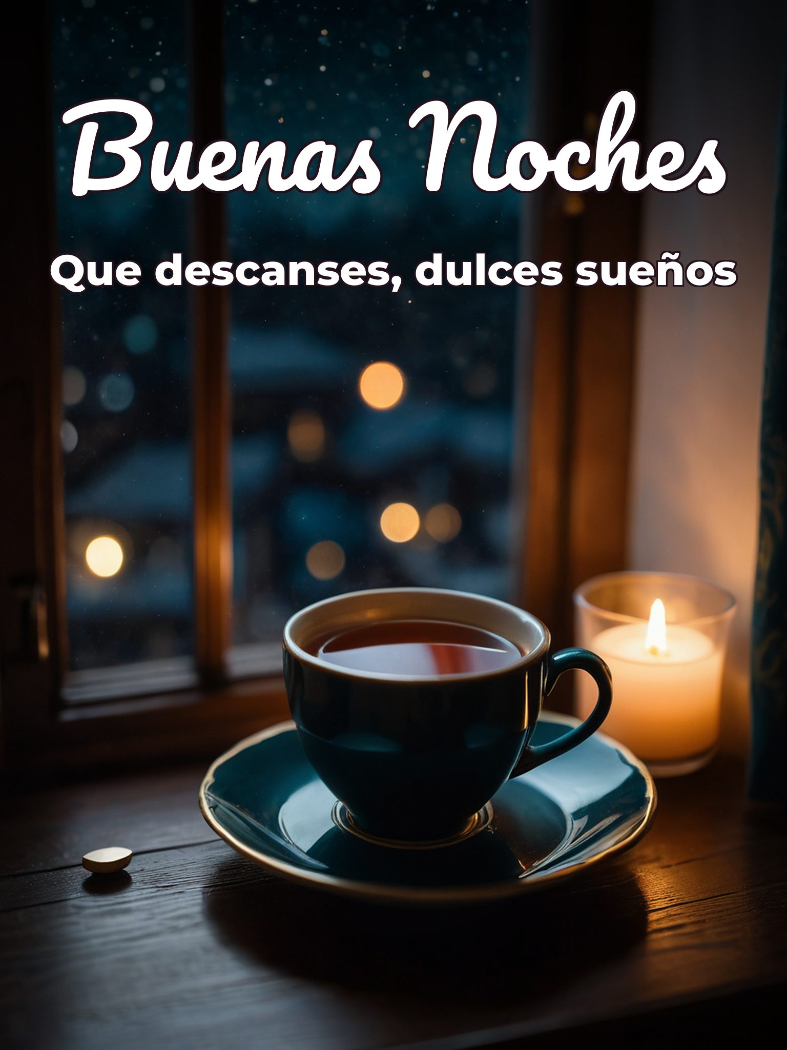 Dar las buenas noches para celular