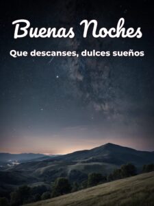 Dar las buenas noches para Facebook