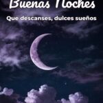 buenas noches que descanses, dulces sueños
